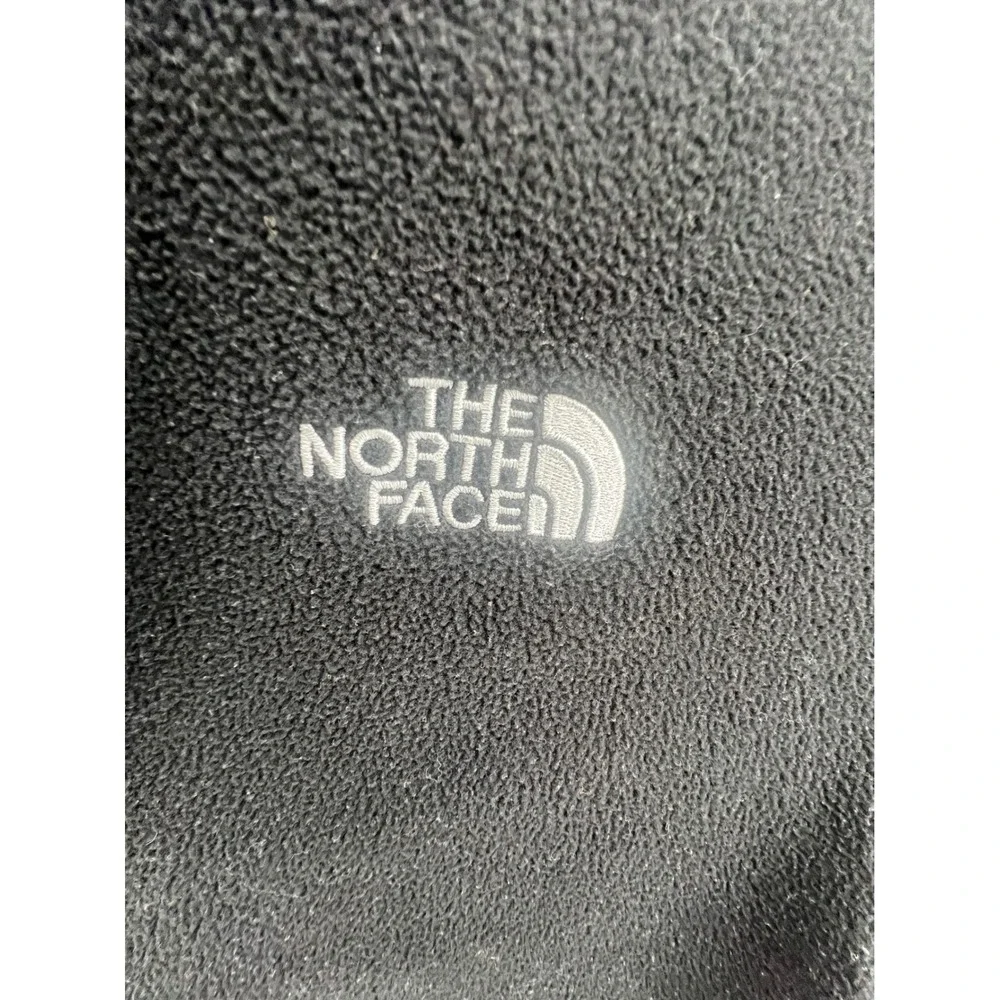 The North Face Fleece‎ 1/4 Zip Pullover Black Men's L G